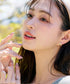 小ぶりパール付きピアス